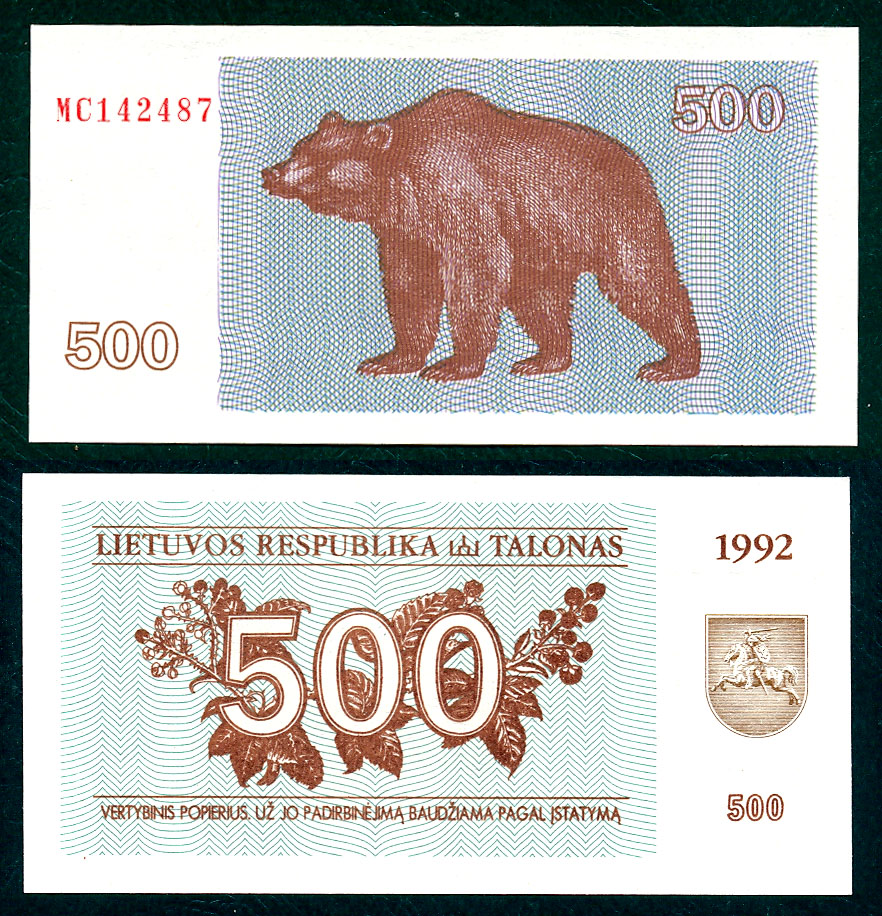 500 talonas (cupón)